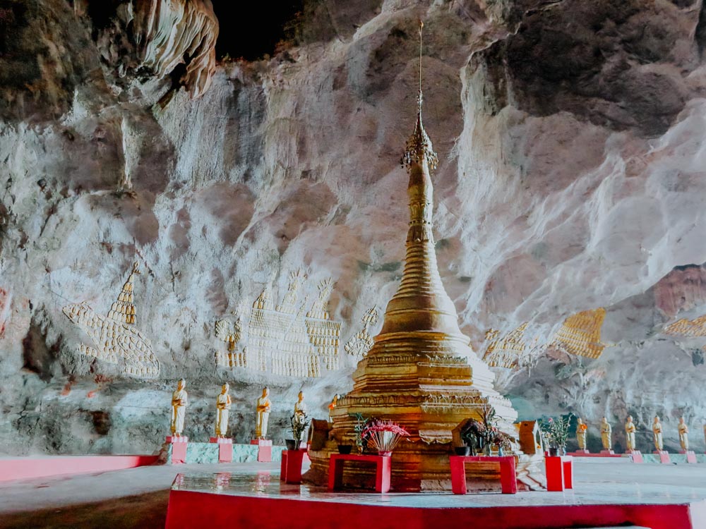 Ya Thet Pyan Höhle in Hpa-An